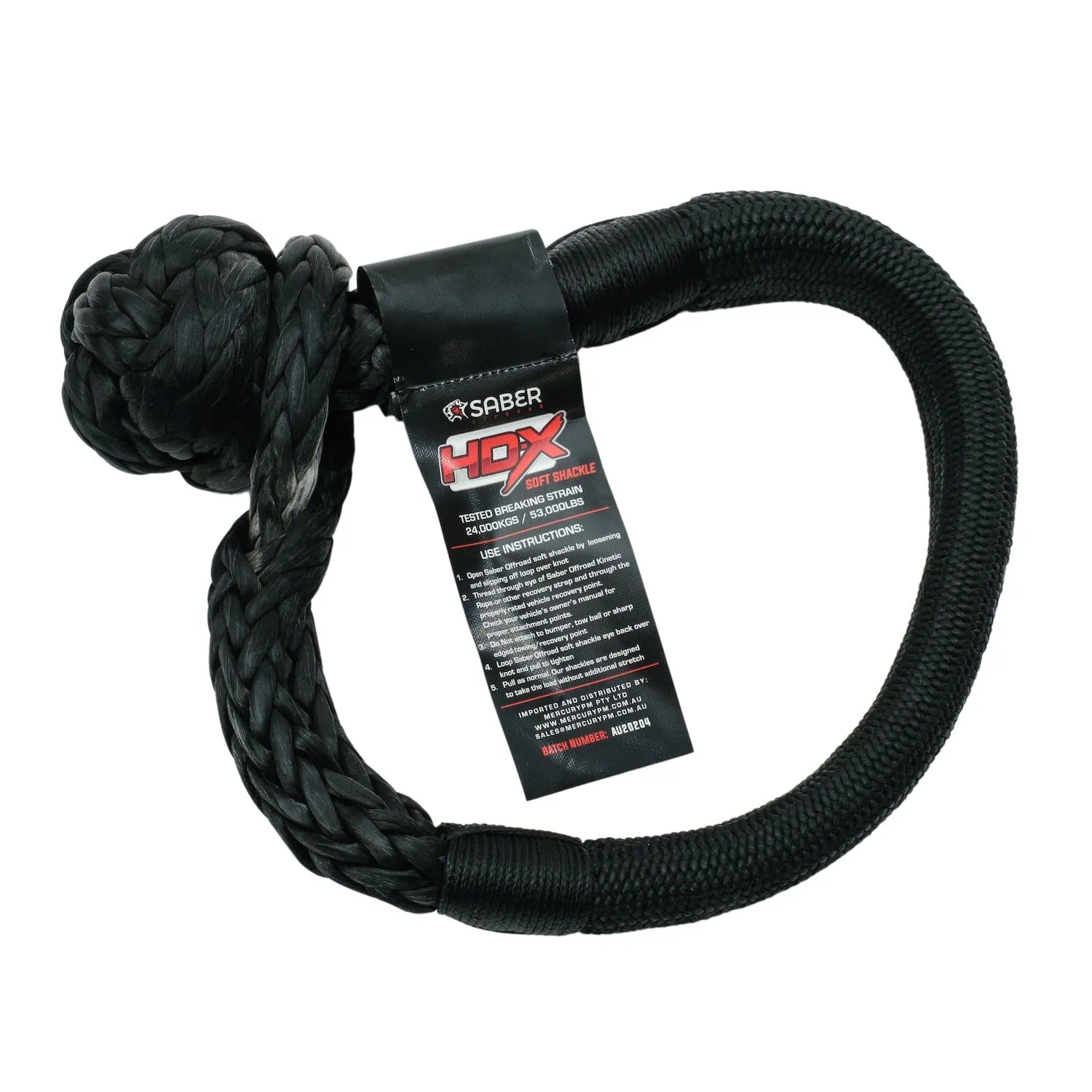 24K HDX SaberPro Bound Soft Shackle