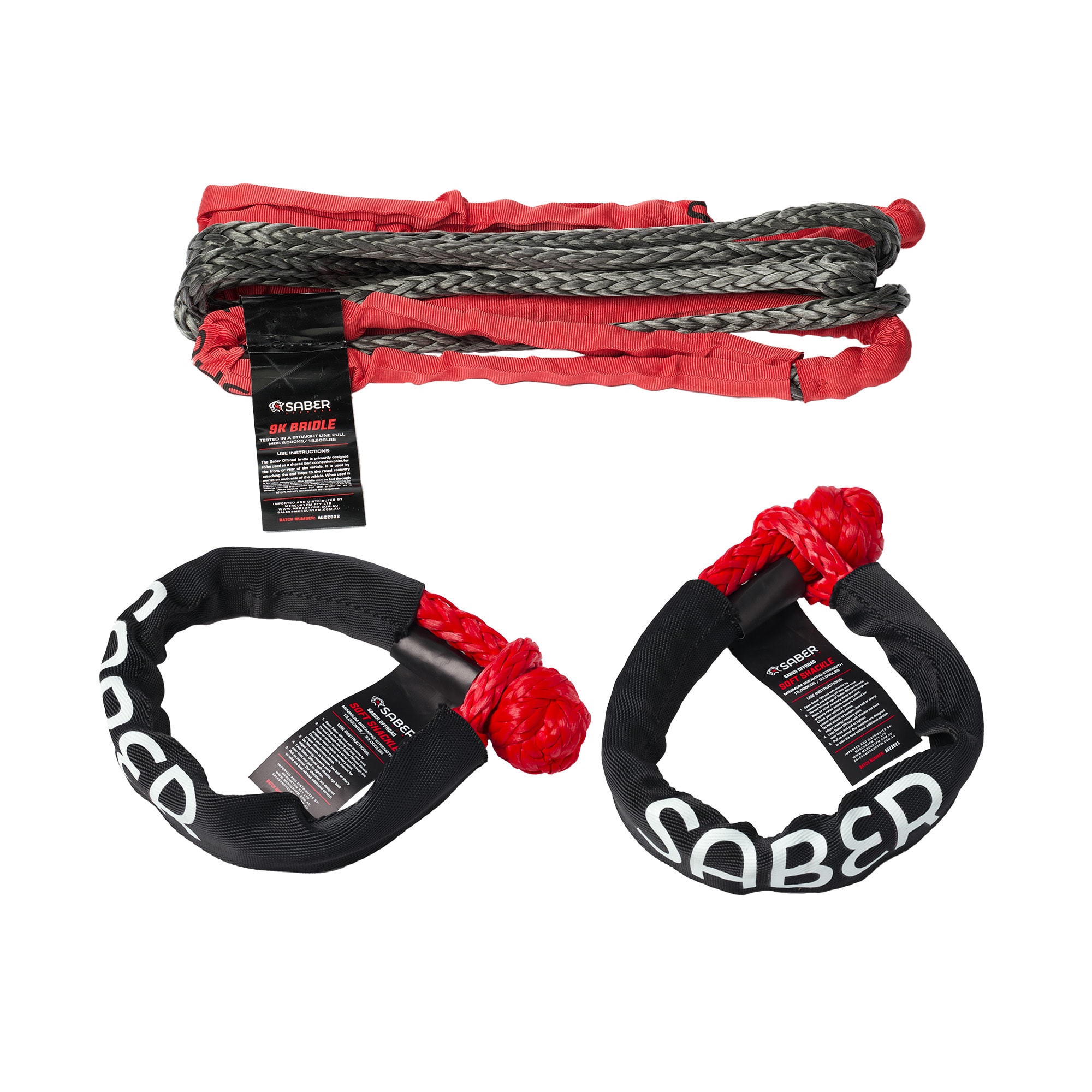 10mm SaberPro Bridle and Soft Shackle Kit