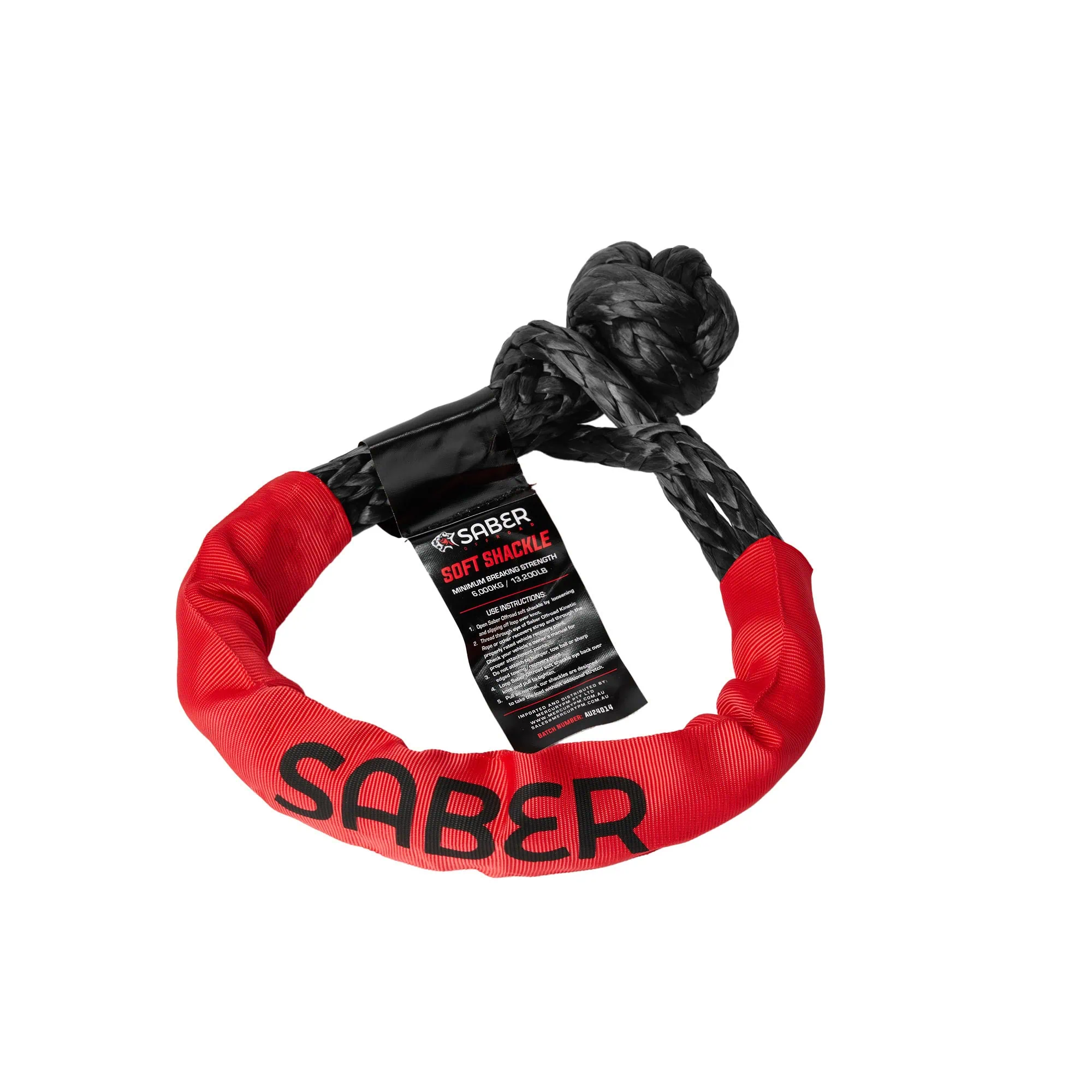 6,000KG SaberPro Soft Shackle with Sheath